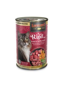24x400g Leonardo Rind mit Wild & S&uuml;&szlig;kartoffel