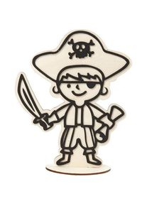 Creativ Company Holzartikel Pirat 19 cm