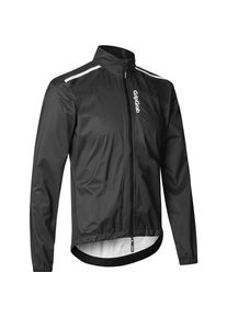 GripGrab, Velojacke, RIDE Waterproof Lightweight Regenjacke (M), Schwarz, M