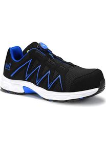 Elten, Sicherheitsschuhe, Schuhe Speedy Boa Black Blue Low ESD S1P, schwarz/blau 41 (S1P, 41)