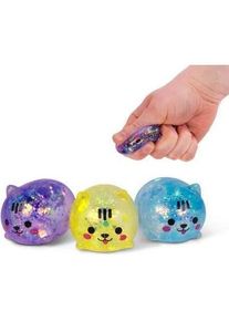 Adar Scrunchems Anti-Stress-Glitzerkätzchen MIX, Katzenspielzeug