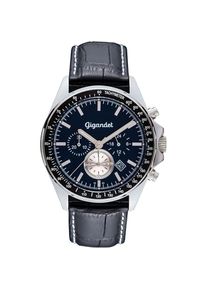 Gigandet, Armbanduhr, Herrenchronograph mit Tachymeterskala, wasserdicht bis 100 Meter, Blau