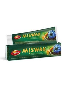 Dabur, Zahnpasta, Miswak Schwarzkümmel-Zahnpasta 100gm Kräuterzahnpasta mit reinem Miswak-Extrakt und Schwarzkümmel