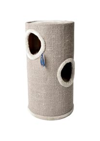 EBI Duvo+ Kratzbaum Tower Ton (70 cm, Hellgrau), Katzenbaum