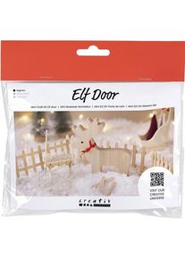 Creativ Company Elfentür / Wichteltür Szene Rentier