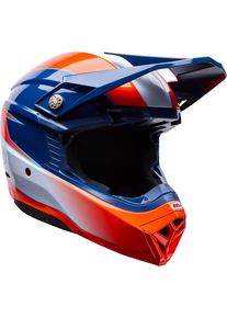 Bell Moto-10 Mips Falcon, motocross helmet , color: Blue/Orange/White , size: M