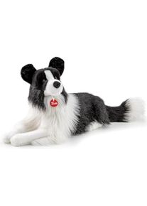 Trudi Klassik Plüschhund Border Collie Scott 22 x 33 x 55 cm (Grösse XL), hochwertiges Stofftier mit (55 cm)