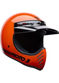 Bell Moto-3 Classic 2026, motocross helmet , color: Orange/Black , size: S