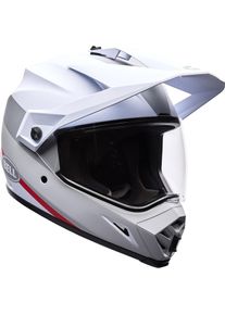 Bell MX-9 Adventure Mips Trail, adventure helmet , color: White/Grey/Red , size: S