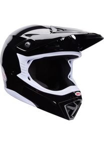 Bell MX-10 Mips Solid, motocross helmet , color: Black/White , size: XXL