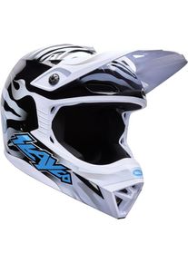 Bell MX-10 Mips Slayco Limited Edition, motocross helmet , color: Black/White/Light Blue , size: XL