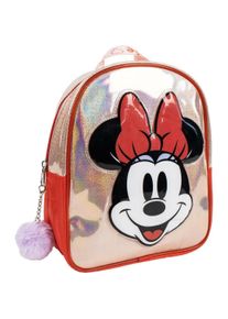 Minnie Mouse, Kindergartentasche, Kinderrucksack Rot 20 x 23 x 8 cm, Rot