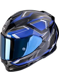 Scorpion EXO-491 Zumo, integraalhelm , kleur: zwart/blauw , maat: XS