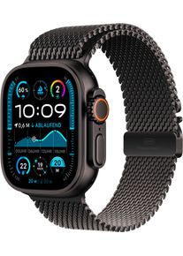 Apple Smartwatch Watch Ultra 2 (2024) GPS + Cellular unisex horloges zwart