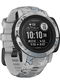 Garmin Smartwatch INSTINCT 2S CAMO EDITION unisex horloges grijs