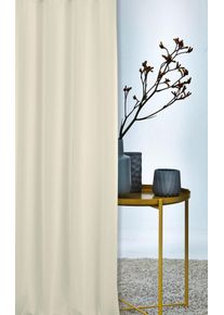 Apelt Gordijn Alaska HxB: 245x140, Alaska, sjaal met oogjes en metalen oogjes (1 stuk) kant & klaar gordijnen maat S beige