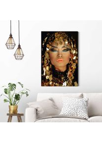 Reinders! Decoratief paneel Arabische prinses schilderijen goud(kleur)