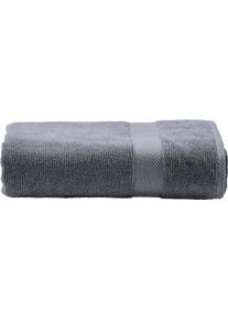 done. Badlakens Deluxe 1-delig, unikleurig, hotelkwaliteit van hoogwaardige gedraaide badstof (1 stuk) handdoeken grijs