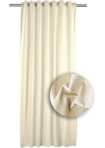 Apelt Gordijn TASSILO HxB: 245x134, Tassoli, kant-en-klare sjaal met universele tape (1 stuk) kant & klaar gordijnen maat 1 beige