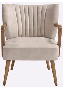 Heine home Fauteuil (1 stuk) fauteuils maat Polyester wit