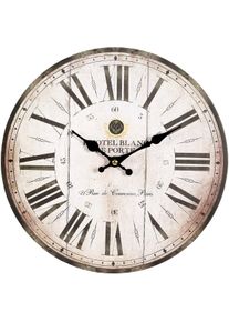 AMBIENTE HAUS Wandklok Antiek wandklok 28 cm (1-delig) klokken & wekkers bruin