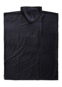 Quiksilver Badponcho Hoody Towel jongens badjassen maat Onesize zwart