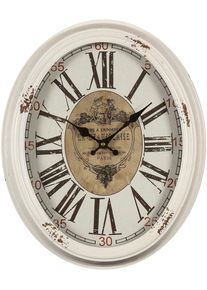 AMBIENTE HAUS Wandklok La Beaujolaise wandklok 47 cm (1-delig) klokken & wekkers wit