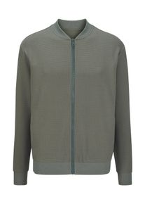 John Devin Sweatvest Van structuur-kwaliteit heren sweatvesten maat S (44/46) groen