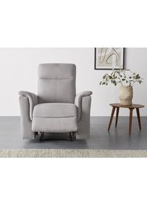 Home Affaire Relaxfauteuil Southbrook, TV-stoel met slaapfunctie, woonkamer, functie-stoel tv-fauteuils maat Geweven stof grijs
