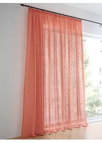 Heine home Gordijn (1 stuk) kant & klaar gordijnen maat 1 oranje