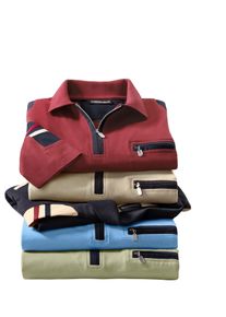 Catamaran Poloshirt met korte mouwen (1-delig) heren poloshirts maat 44/46 blauw