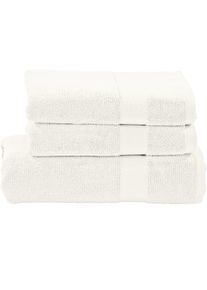 done. Handdoekenset Deluxe Hotelkwaliteit van hoogwaardige gedraaide badstof (set) handdoeken maat - wit