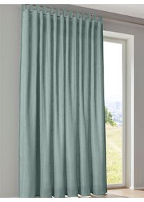 Heine home Gordijn (1 stuk) kant & klaar gordijnen maat 3 blauw