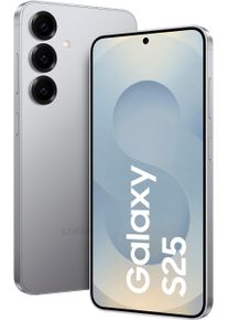 Samsung Smartphone Galaxy S25 telefonie zilver(kleur)