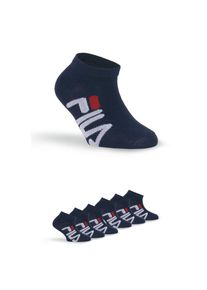Fila Sneakersokken JUNIOR UNISEX INVISIBLE SOCKS met logo-opdruk aan de zijkant (set, 6 paar) meisjes sokken maat 27-30 blauw
