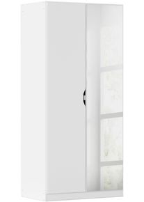 Rauch Kledingkast Freiham draaideurkast kast garderobekast breedte 91 cm kledingkasten wit