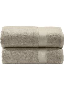 done. Handdoekenset Deluxe Hotelkwaliteit van hoogwaardige gedraaide badstof (set) handdoeken bruin