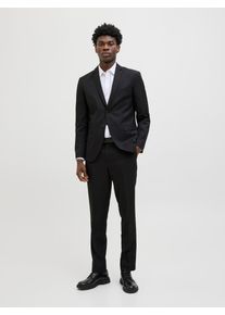 Jack & Jones Jack & Jones Pak JPRCOSTA SUIT met vallende revers (set, 2-delig) heren kostuums maat 52 zwart
