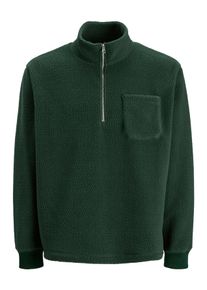 Jack & Jones Jack & Jones Sweatshirt JORGREENE TEDDY SWEAT HIGH NECK heren sweaters maat L groen
