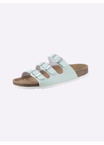Bio Time Slippers dames sandalen maat 42 blauw