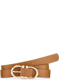 Lascana Heupriem Broekriem met modieuze gesp vegan, riem, jeansriem dames kettingriemen maat 100 bruin