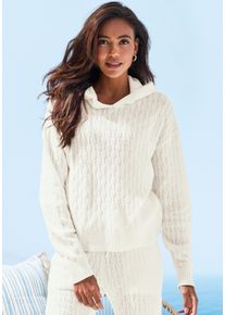 French Connection Capuchontrui Knus en van hoge kwaliteit dames truien met capuchon maat 32/34 beige