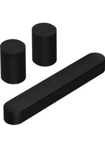 SONOS Surroundset - Beam + Era 100 - 2 Pack - Zwart