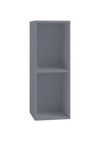 Vcm Mid.you Schallplattenregal , Grau , Holzwerkstoff , 1 Fächer , 34x72x30 cm , Wohnzimmer, TV Möbel, CD-Regale