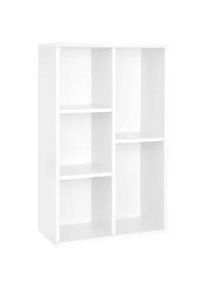 Hansiro Bücherregal , Holzwerkstoff , 80x24x24 cm , Wohnzimmer, Regale, Bücherregale