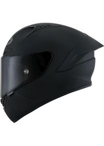 KYT NZ-Race Plain, full face helmet , color: Matt Black , size: L