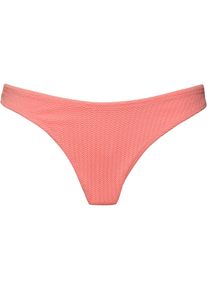 Seafolly SeaDive High Cut Pant Bikini Hose Damen - Gr&ouml;&szlig;e 40 - orange
