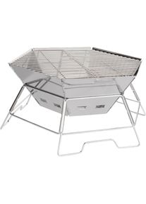 Origin Outdoors Hexagon Campinggrill - Größe Einheitsgröße - grau