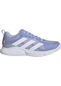 Adidas Court Team 2.0 W Hallenschuhe Damen - Gr&ouml;&szlig;e 40 2/3 - lila