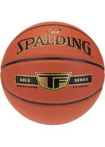 Spalding TF Gold Composite Basketball - Größe 7 - orange